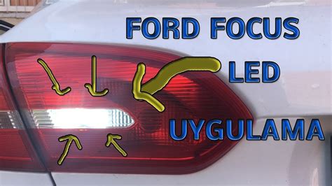 ford focus geri vites lambası yanmıyor